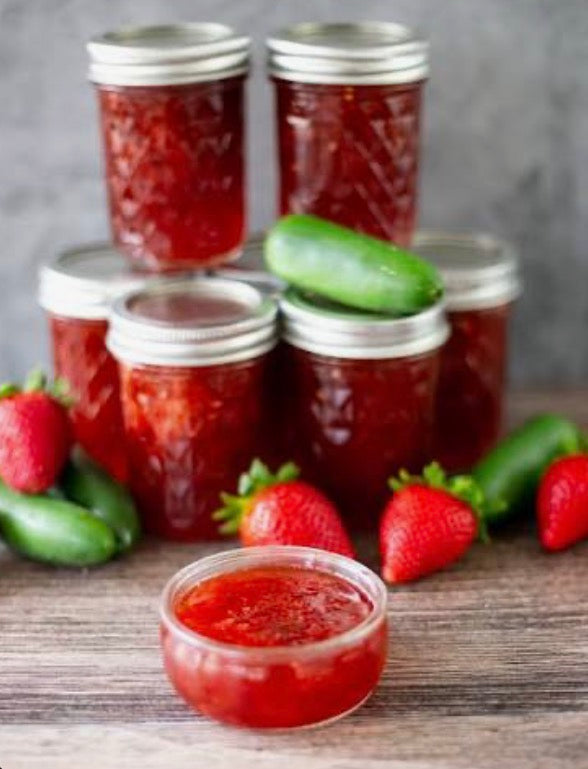 Strawberry Jalapeño Jelly